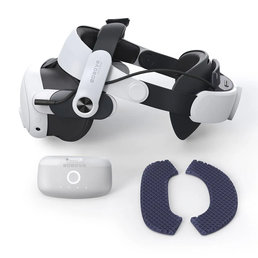 BoboVR M3 Pro Headband with Battery for Meta Quest 3
