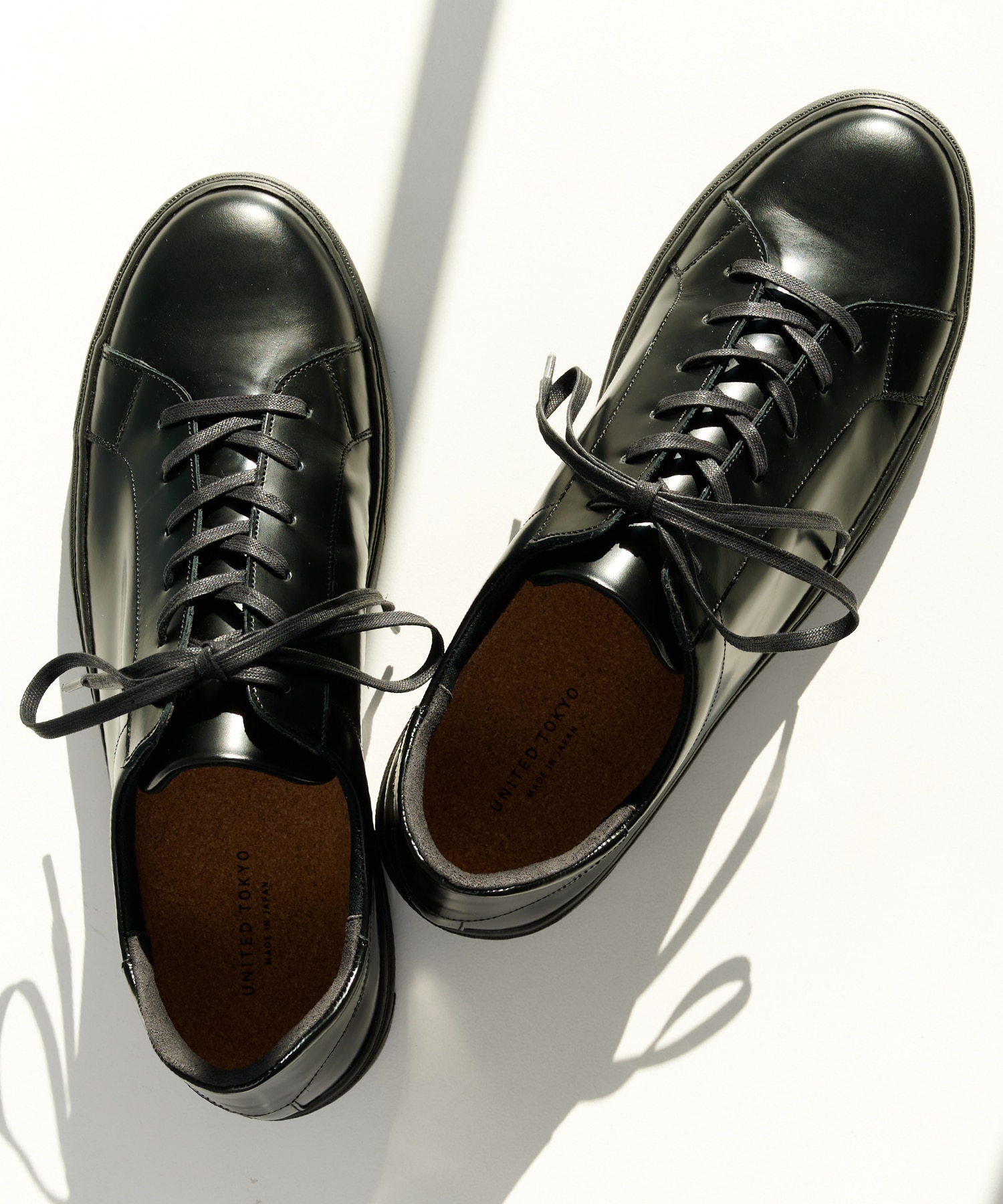 残りわずか〉COMFORT Vibram LEATHER SHOES(1 BLACK): : メンズ