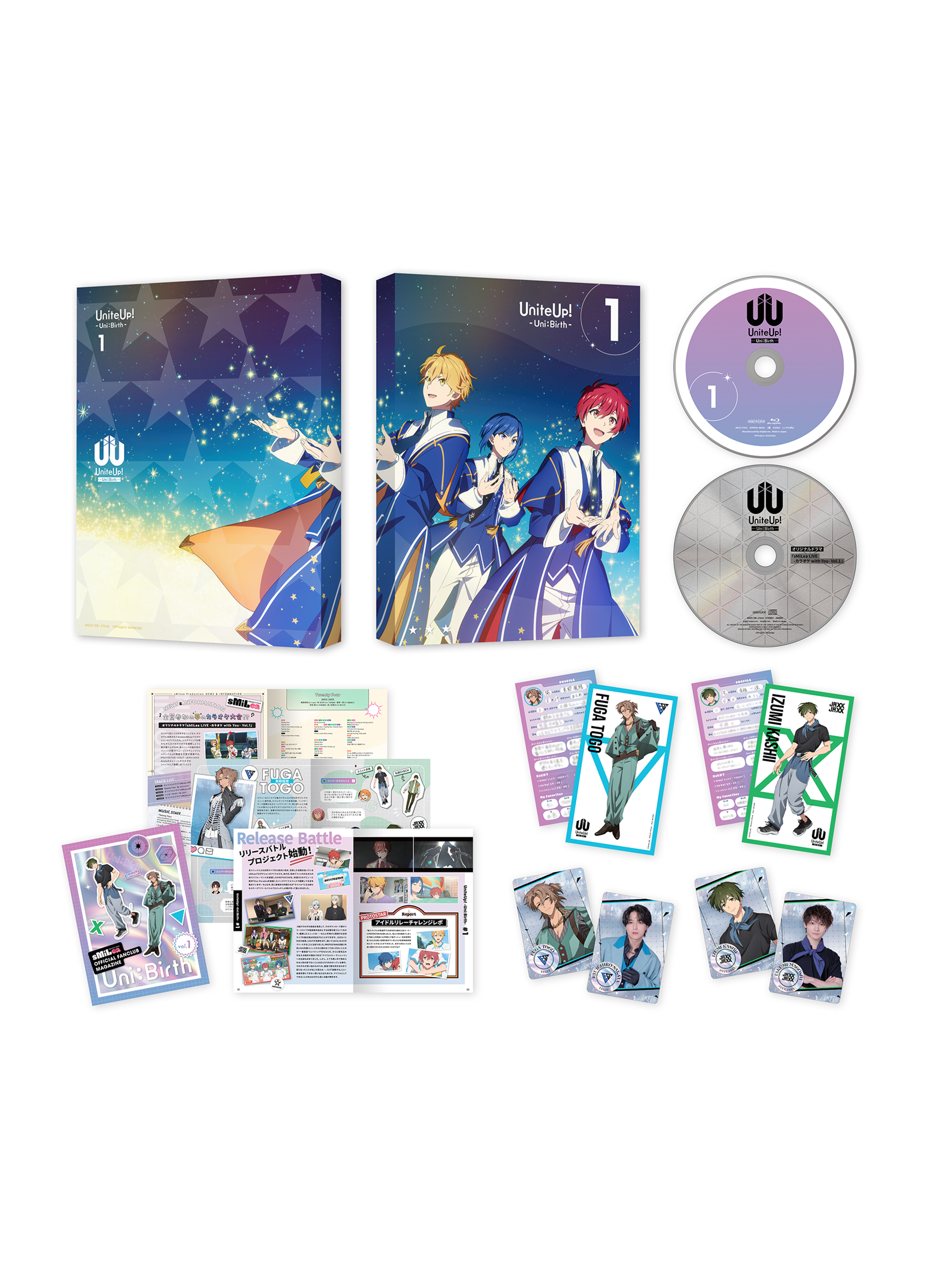 Blu-ray&DVD | 「UniteUp! -Uni:Birth-」公式アニメサイト