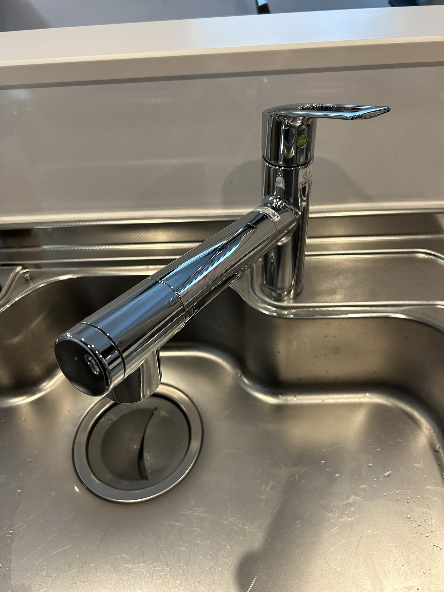 クリナップ(クリンスイ) 浄水器一体型 省エネシングル水栓