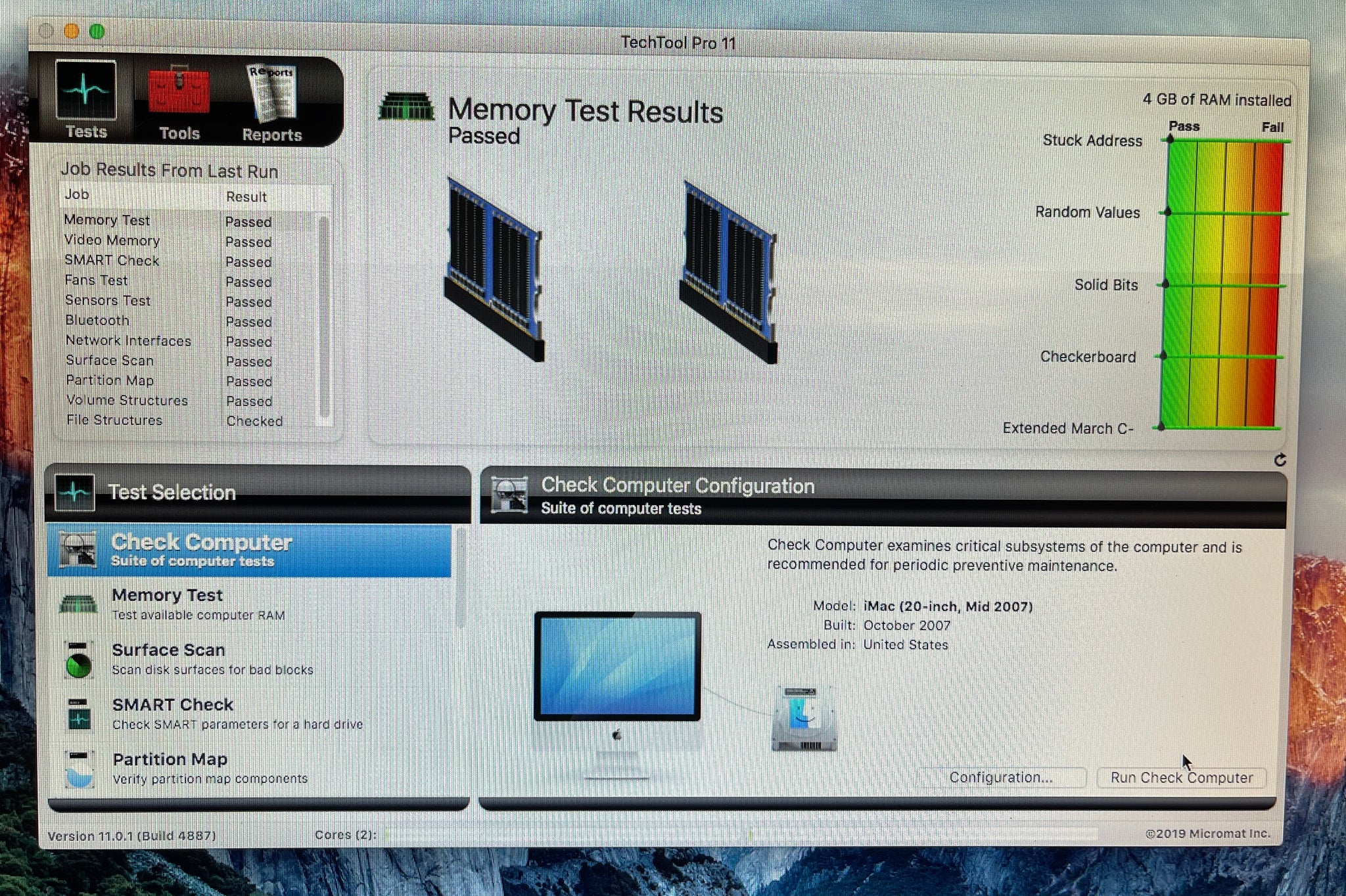 Apple iMac 20-inch Mid 2007 2.4GHz Intel Core 2 Duo (MA877LL