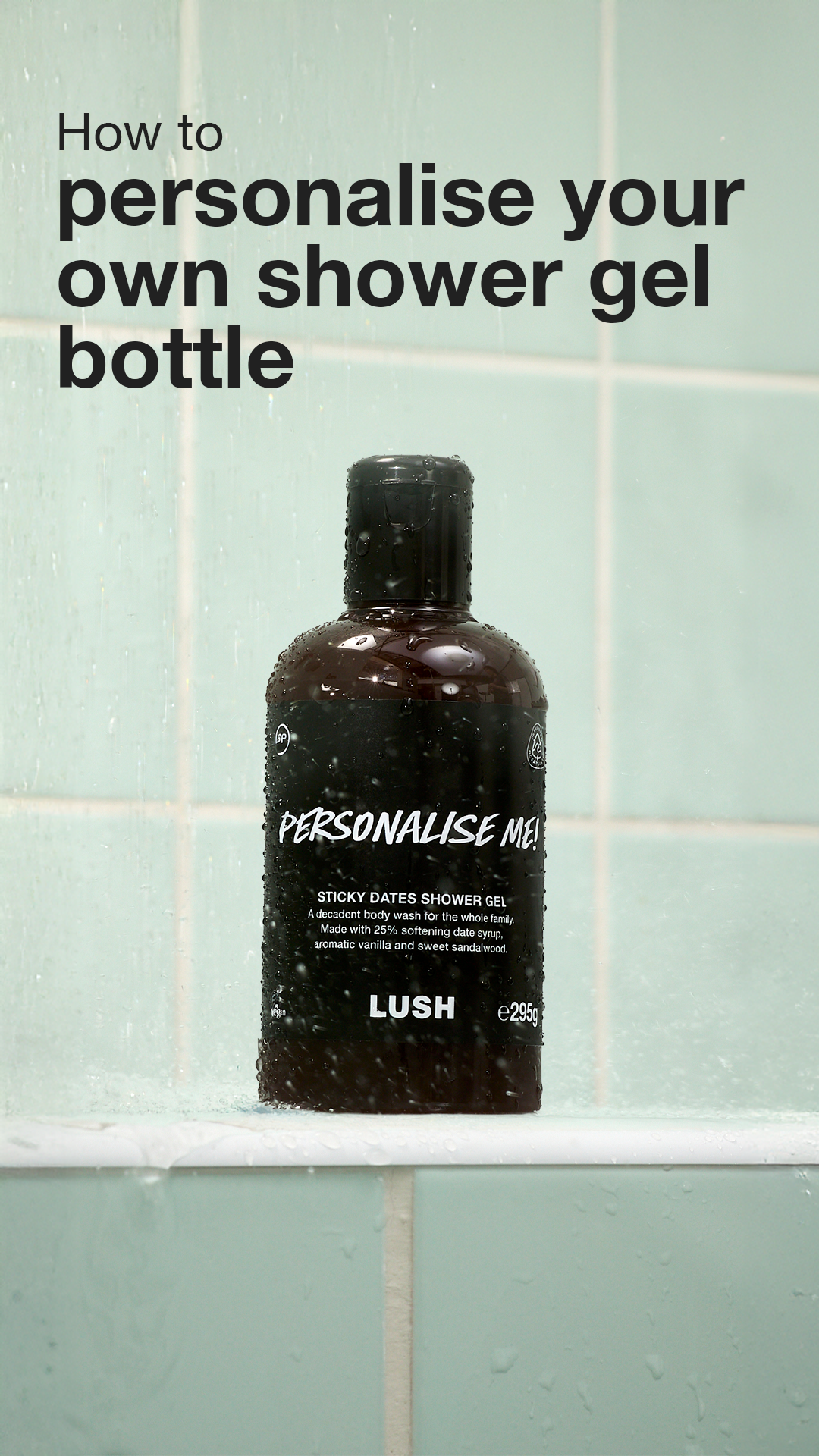 Sticky Dates | Shower Gel With Long Lasting Vanilla Scent | LUSH