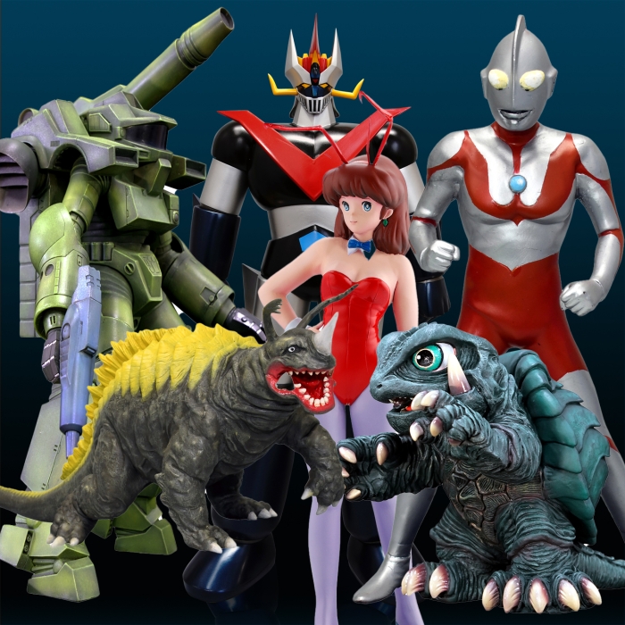 海洋堂スペースファクトリーなんこく」から多種多様なフィギュア6種が