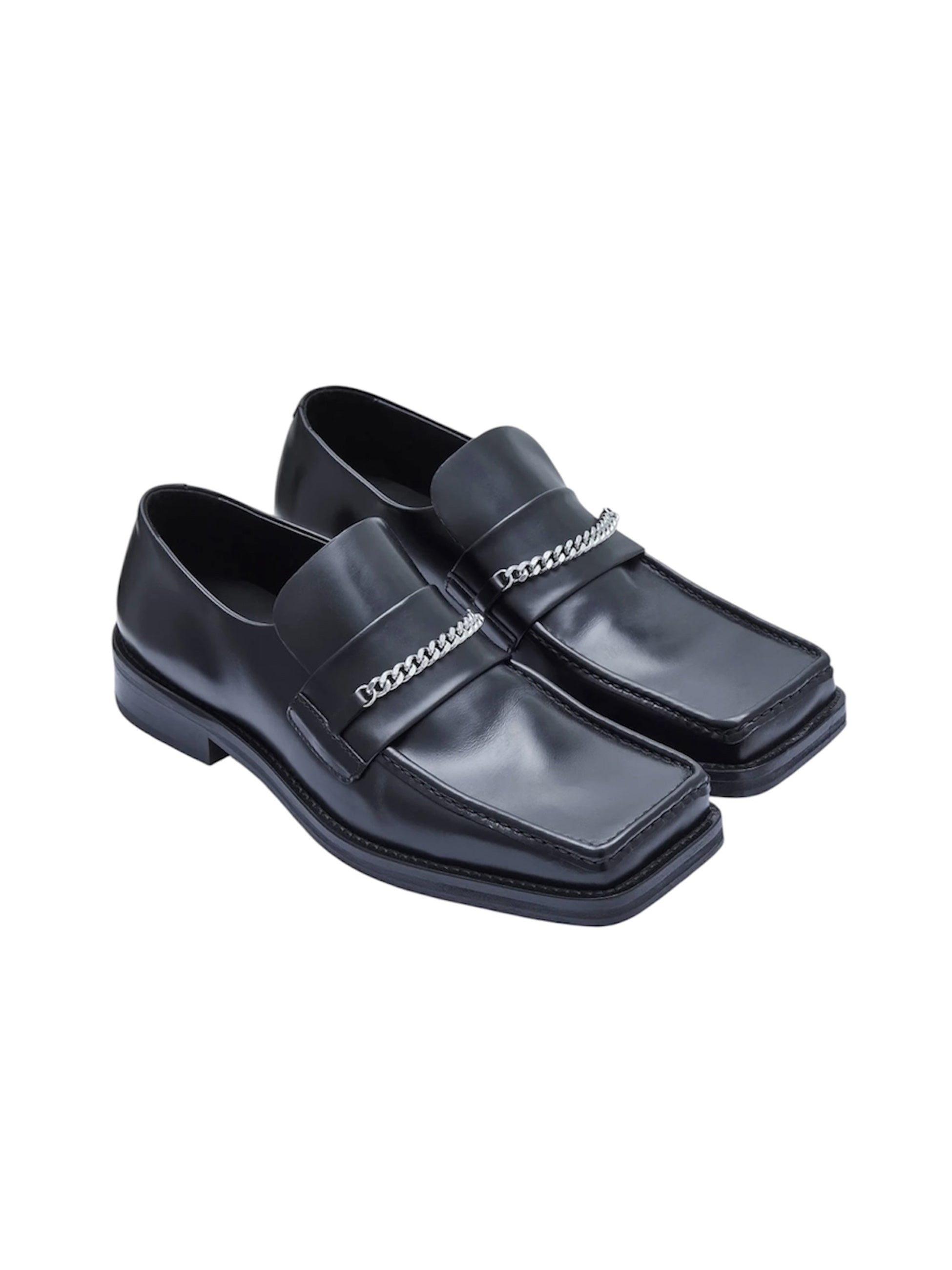 Martine Rose - マーティンローズ】SQUARE TOE LOAFER / BLACK