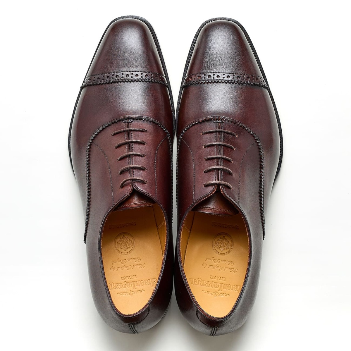 Punched Cap Oxford – No.U3025 | UNIONIMPERIAL ユニオンインペリアル