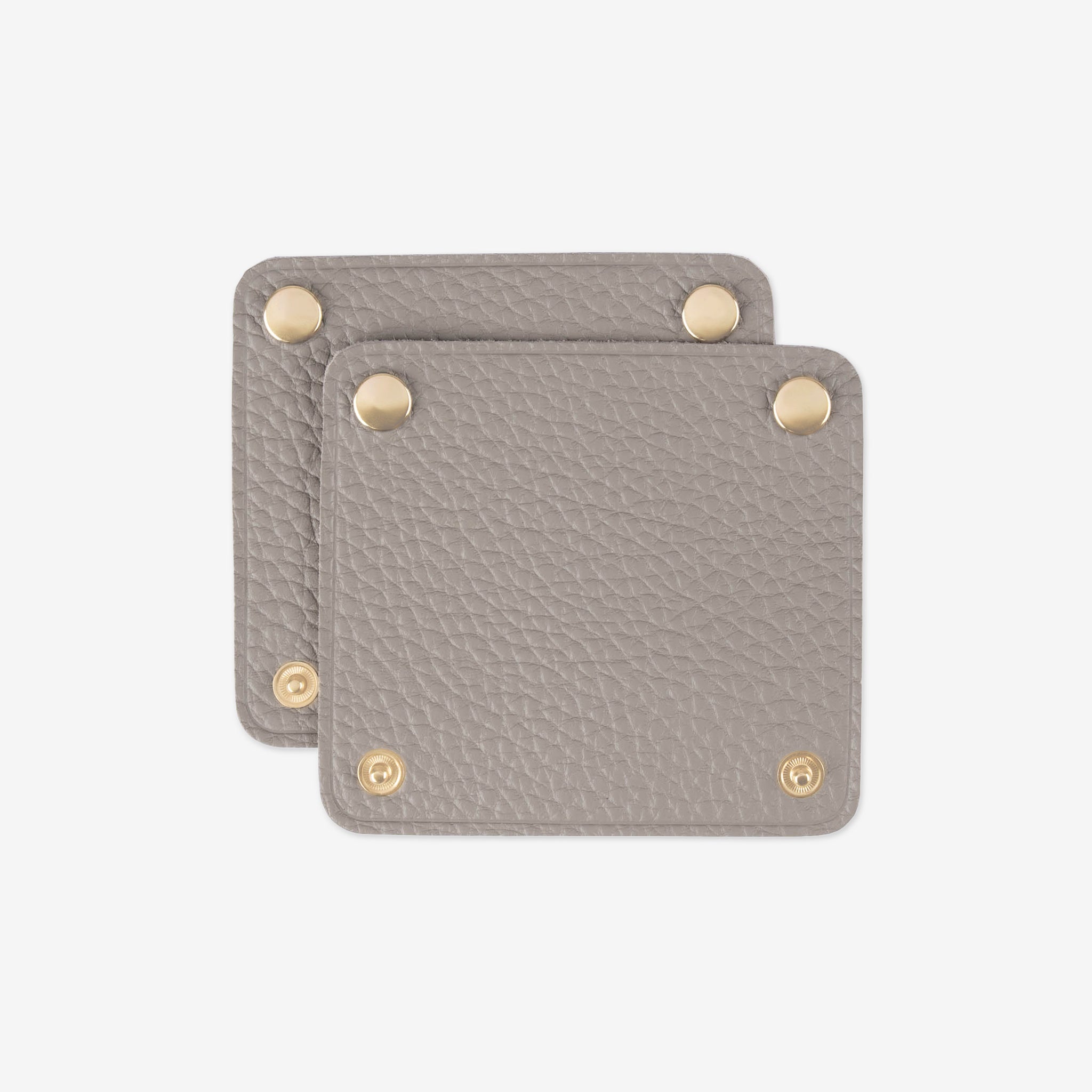 本革】ハンドルカバー S 2枚セット ゴールド 日本製