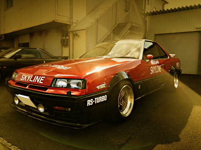 オーバーフェンダーワイドボディ公認!各種デカール仕上げ!鉄仮面DR30