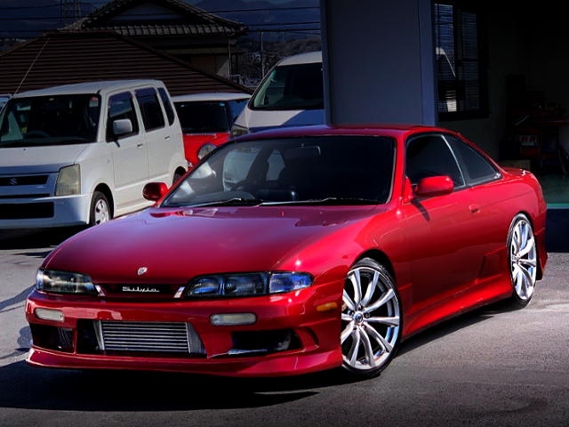 SR20DET改HKSタービン!5速MT公認!V36純正19インチホイール!S14前期