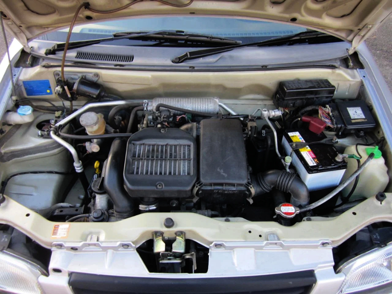 K6Aターボエンジン移植!ラパンSS流用5速ミッション!HA23V型スズキ