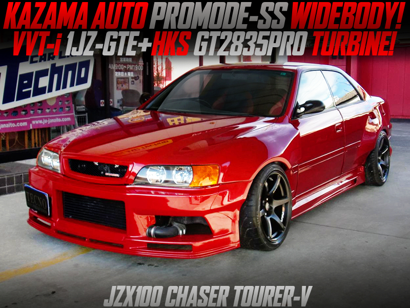 風間PROMODE-SSワイドボディ!1JZ改HKS製GT2835PROタービン!ECU現車