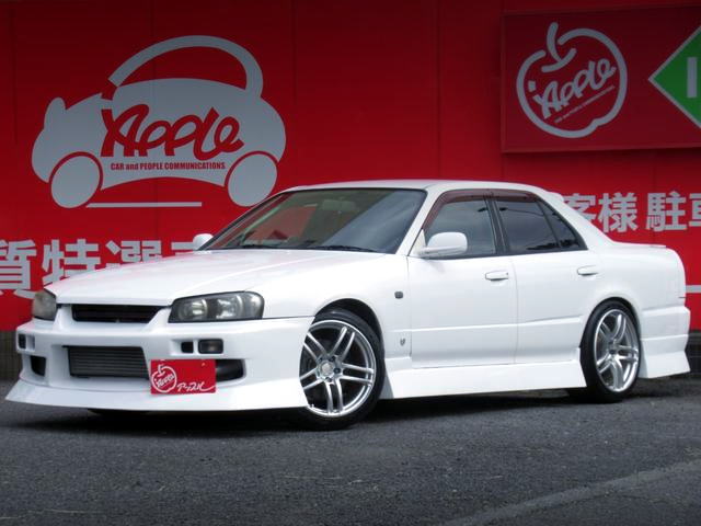 RB25DET改GTタービン!5速MT公認!ER34スカイライン4ドア25GTターボの