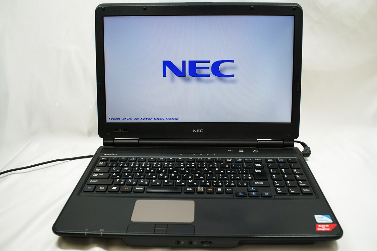 ジャンク品ノートパソコン NEC PC-VK16 15.6インチ / Used Fun