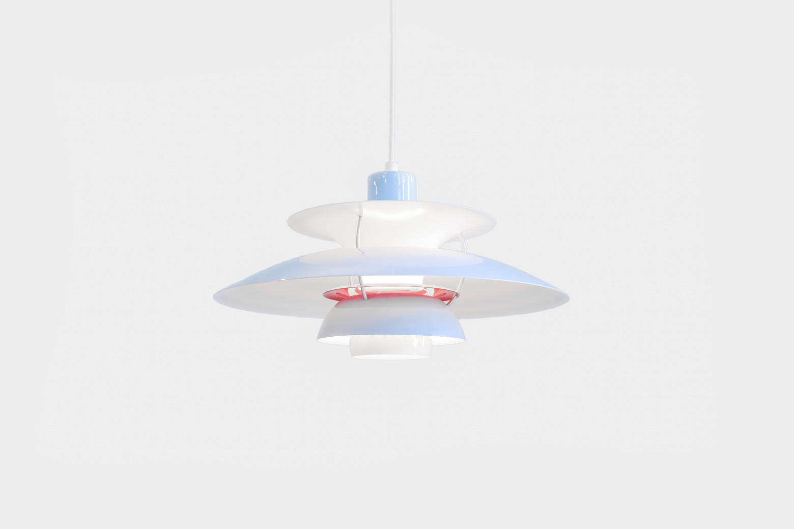 Louis Poulsen Pendant Light PH50 Mint Blue/ルイスポールセン