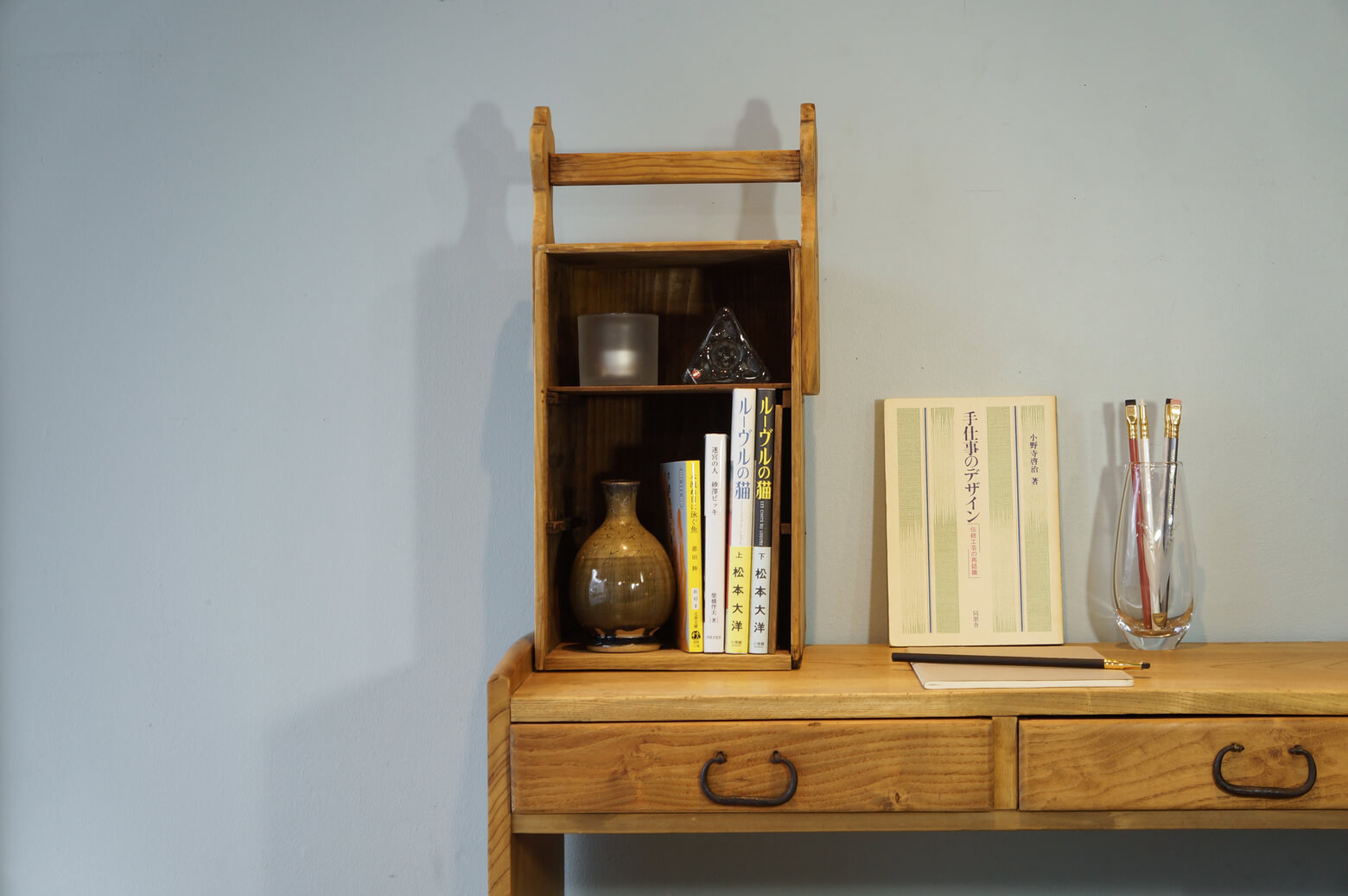 ジャパン ヴィンテージ おかもち レトロインテリア/Japan Vintage