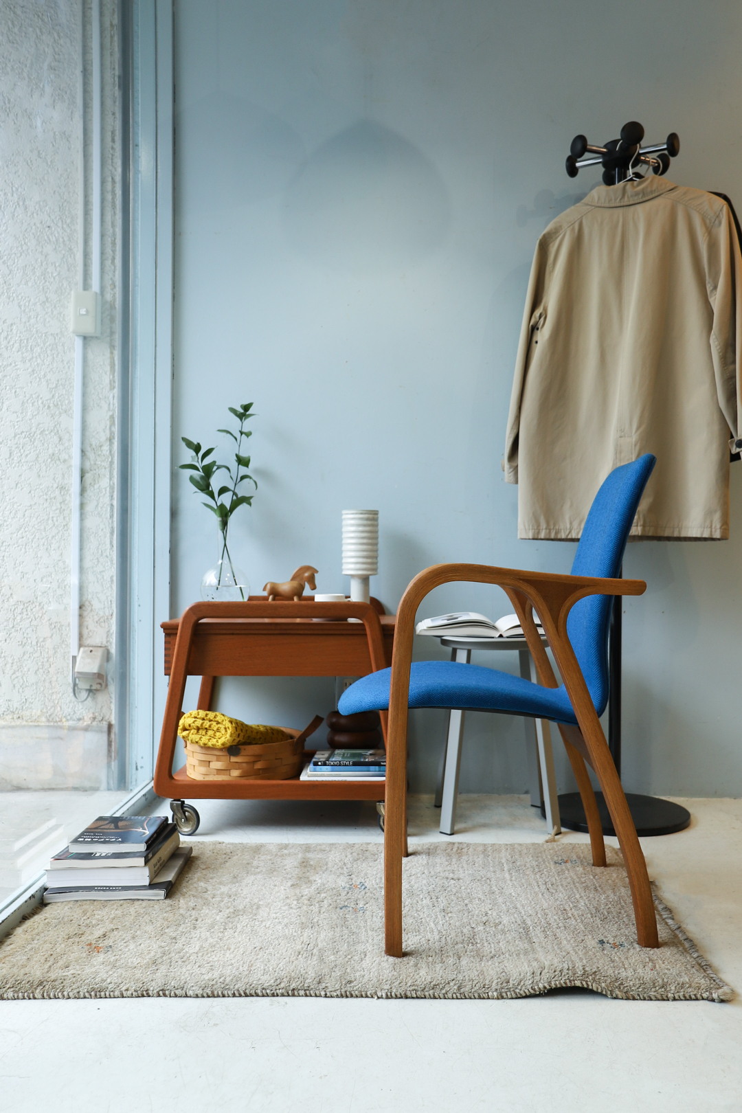 天童木工 アントラー アームチェア チーク材 プライウッド 廃盤/Tendo