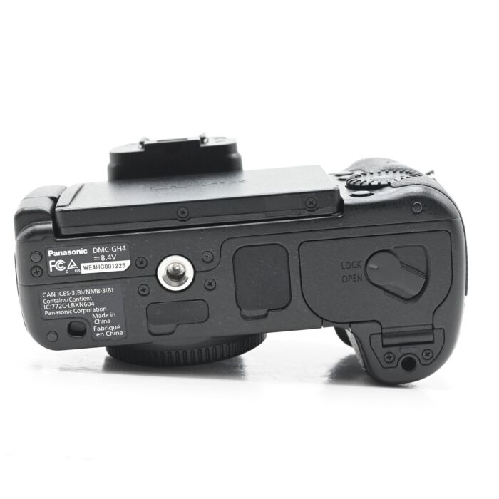 Used Panasonic DMC-GH4 16MP 4k Digital Camera Body MFT Micro 4/3