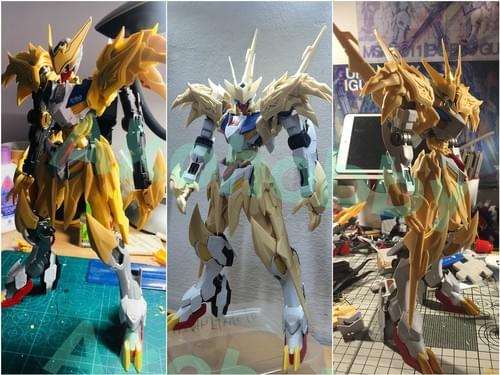 フルメカニクス FM 1/100 ガンダムバルバトスルプスレクス 改造パーツ