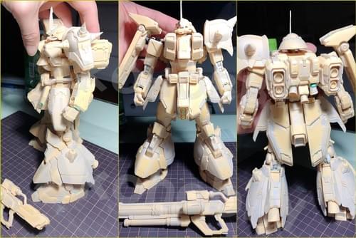 1/100 AMX-011G ザクⅢ III 3 A.O.Z Re-boot Ver. 関節可動 フルガレージ