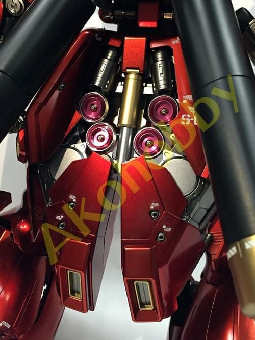 MG 1/100 MSN-04 サザビー Ver.Ka 用 改造パーツ メタル パーツ セット