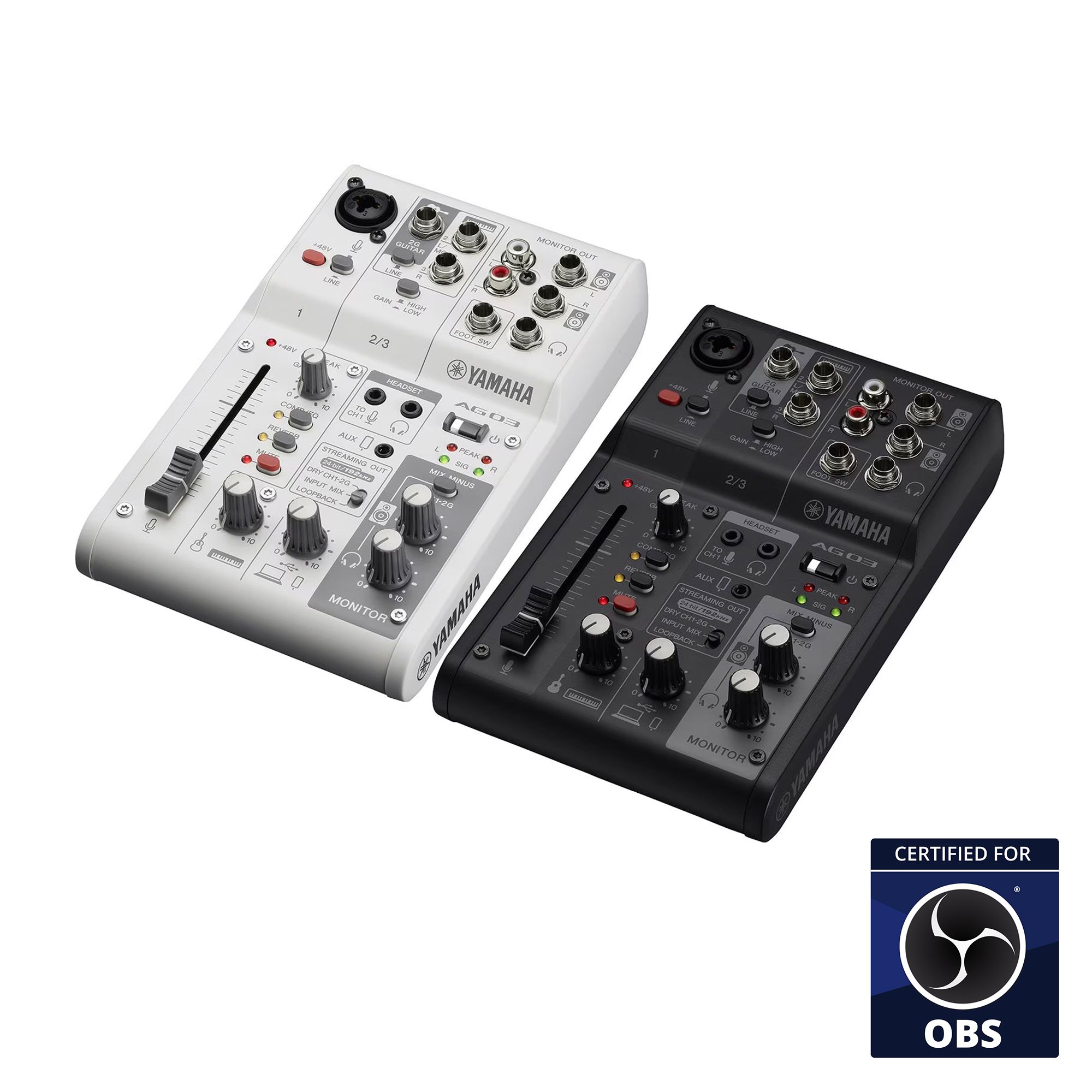AG06MK2 6-Channel Loopback Audio USB Mixer - Yamaha USA