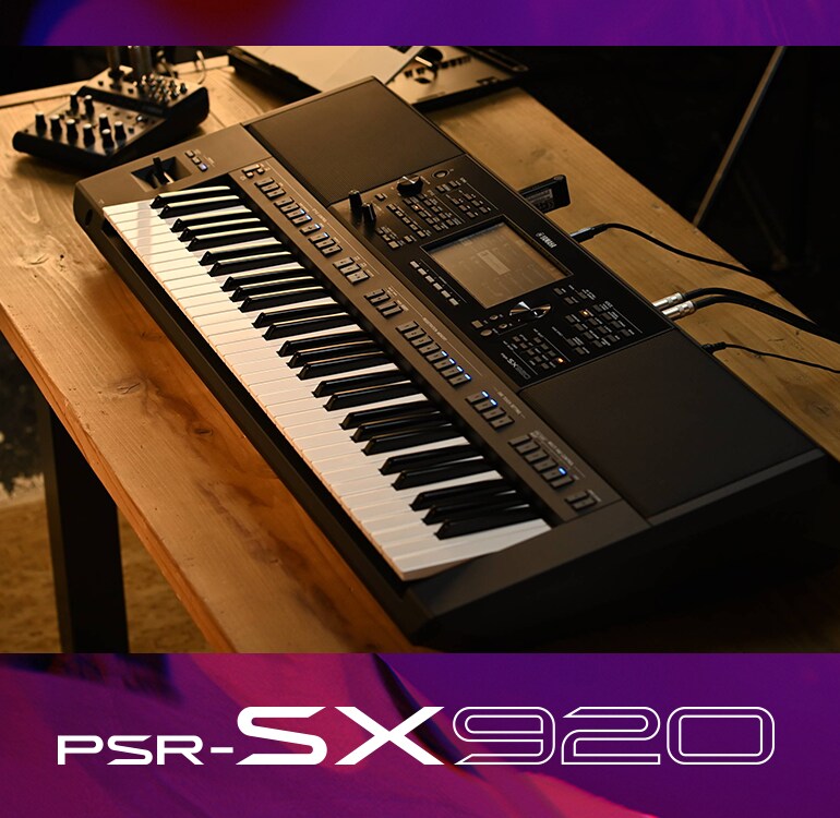PSR-SX920 Digital Arranger Keyboard - Yamaha USA