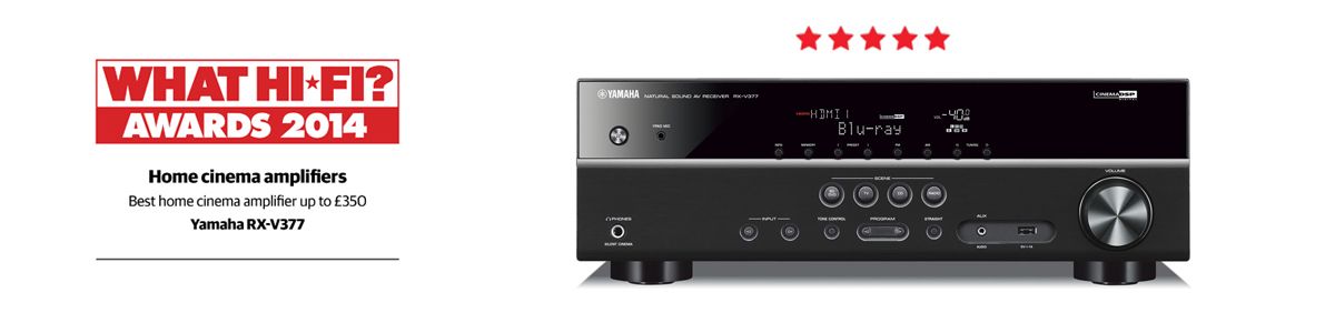 RX-V377 - Overview - AV Receivers - Home Audio - Products - Yamaha USA