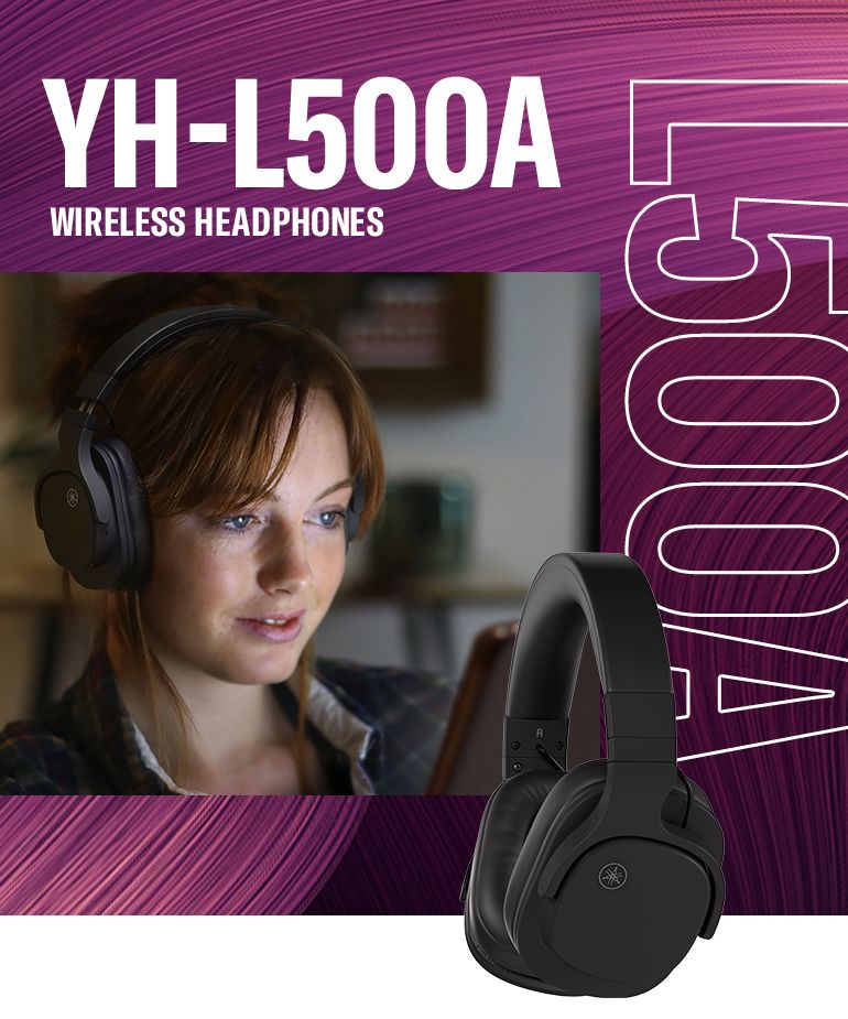 YH-L500A Wireless Headphones - Yamaha USA