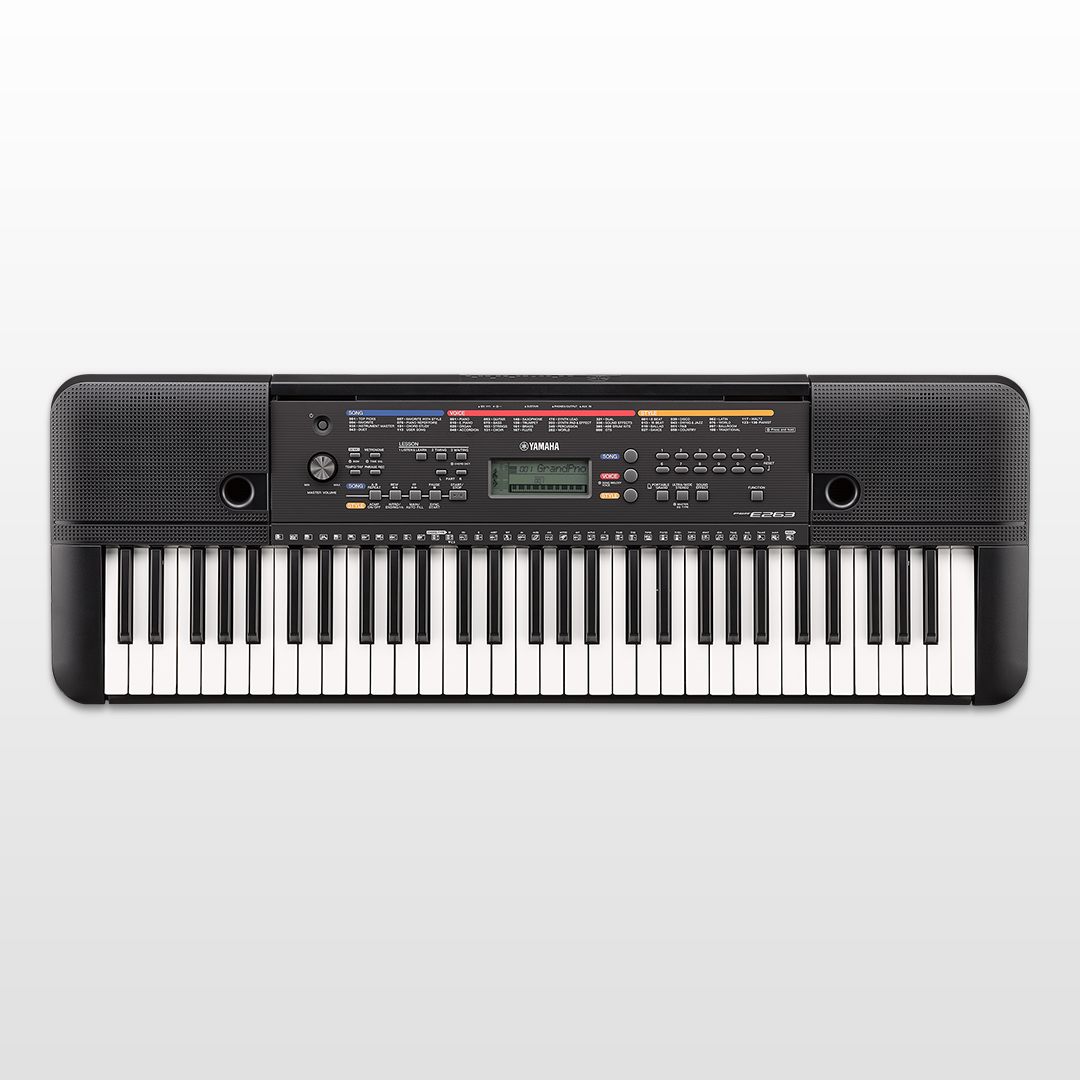 PSR-E263 - Overview - Portable Keyboards - Keyboard Instruments