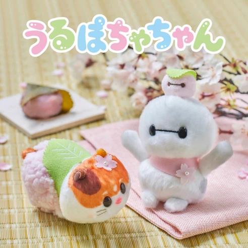 JDS - 2026 Sakura Collection x Baymax & Mochi Urupocha-chan Plush