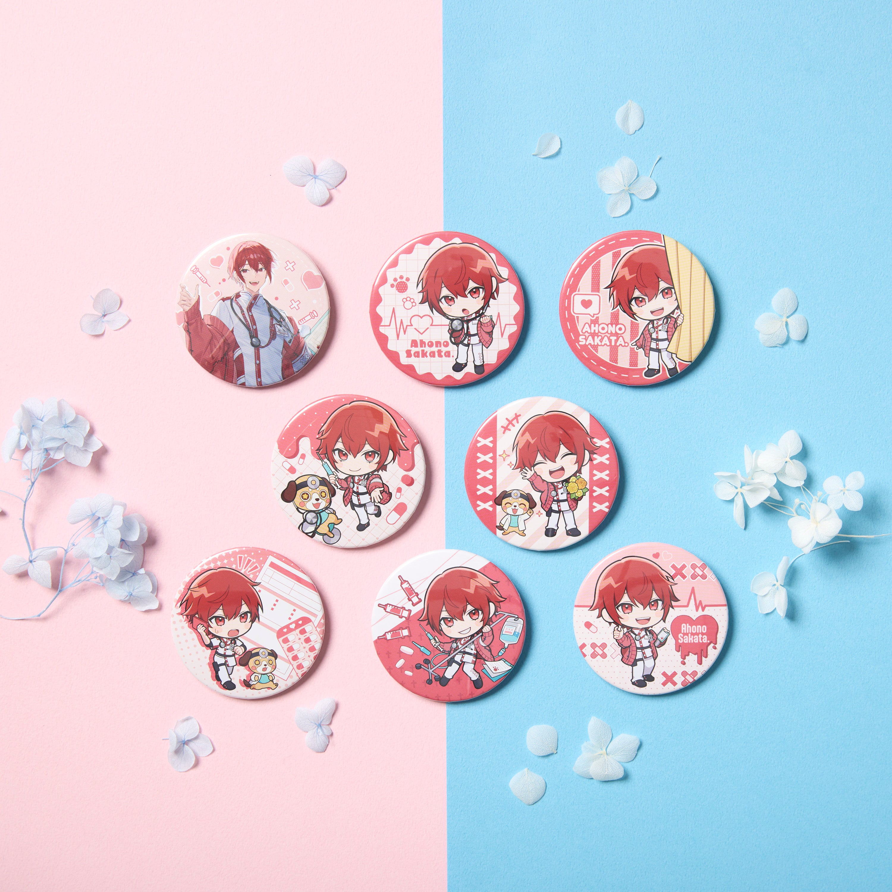 缶バッジくじ （AHO NO SAKATA LIVE TOUR 2025 -Nurse-） – 浦島坂田船