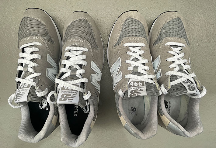 ニューバランスの名作『996』のゴアテックスはどう？ 履いて防水性や