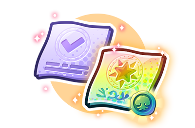 トリッカル 2週年記念 グッズ購入特典 バター もちもちほっぺ大作戦