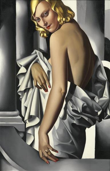 Portrait of Marjorie Ferry, 1932 - Tamara de Lempicka - WikiArt.org