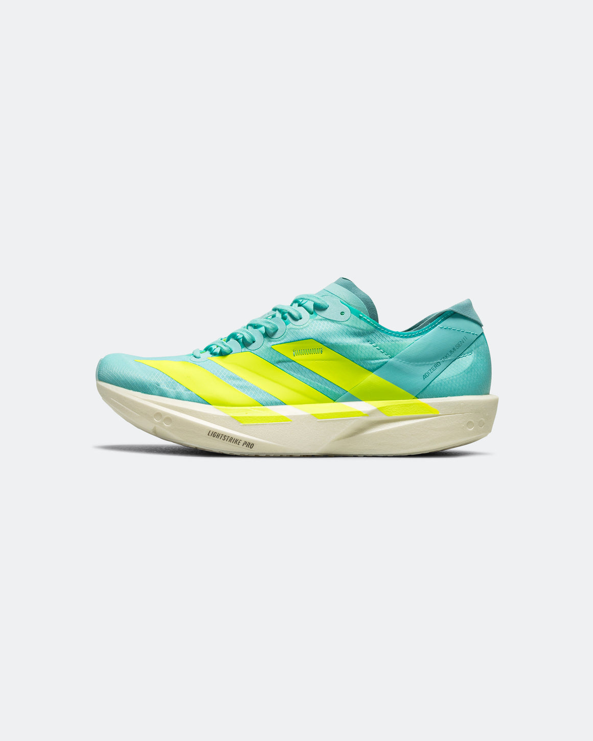 Mens Adizero Takumi Sen 11 - Flash Aqua/Zero Metallic-Mint Ton