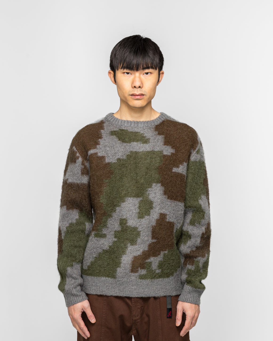 Gramicci - Mohair Sweater - Jungle Digi Camo | UP THERE