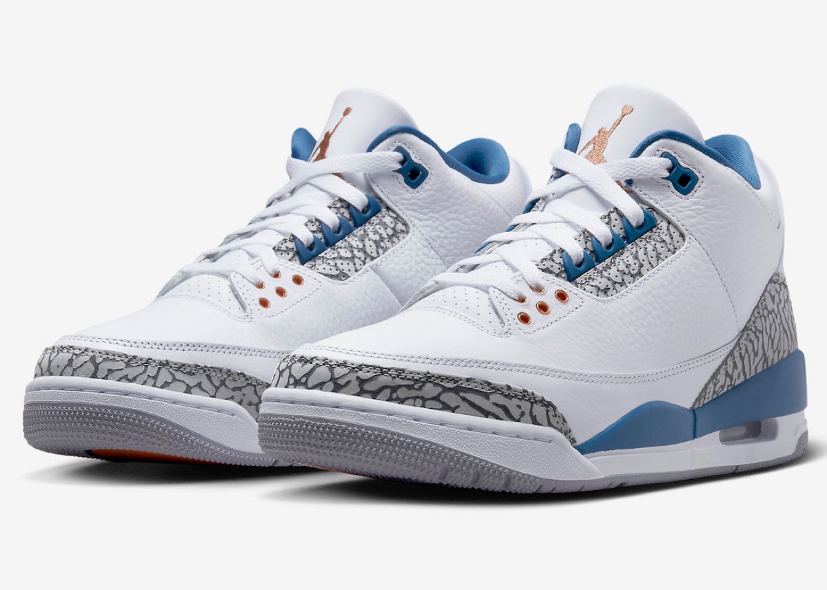 Nike Air Jordan 3 Retro “Wizards”が国内6月6日／6月9日に発売予定