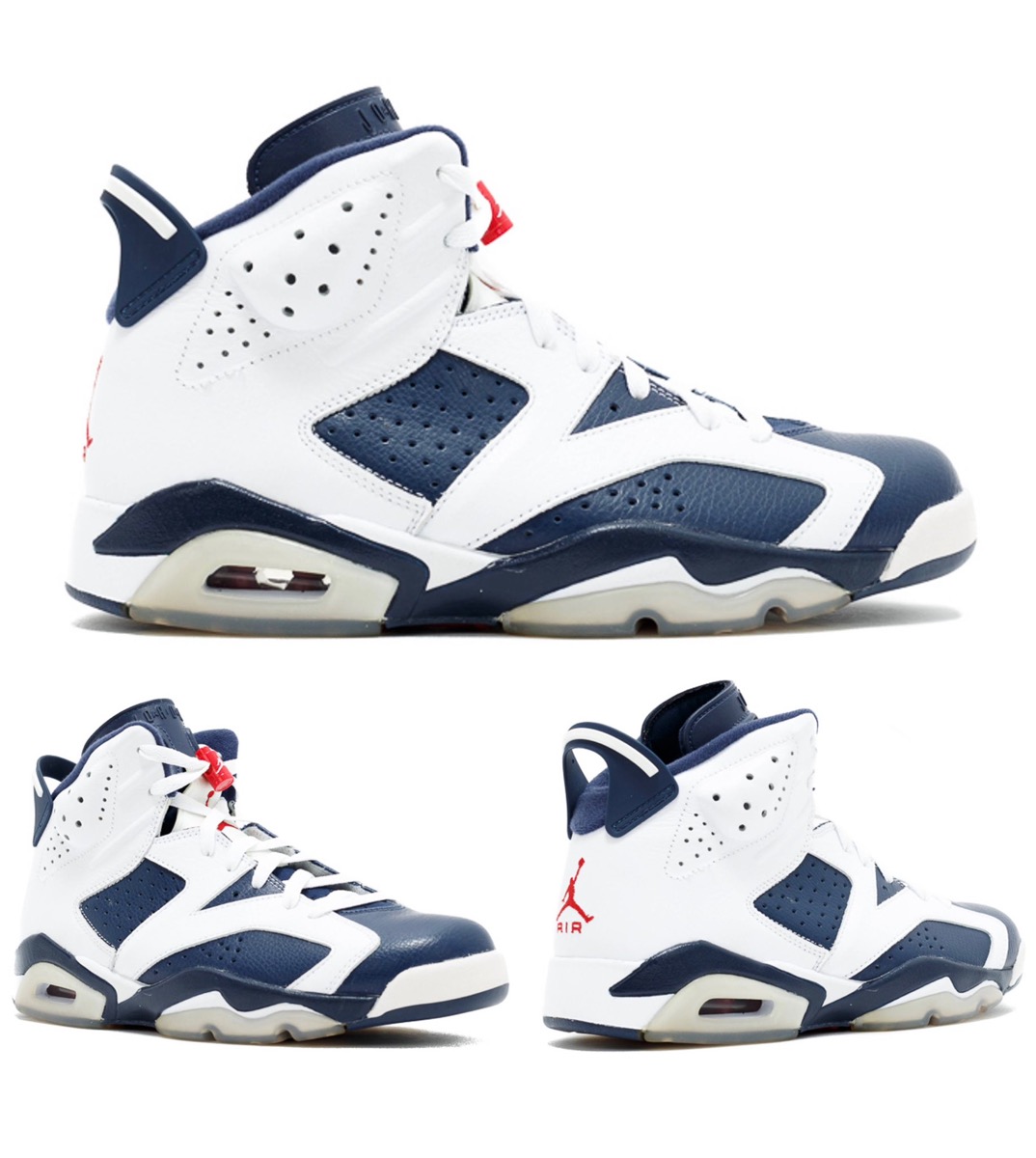 Nike Air Jordan 6 Low Golf “Olympic”が国内順次発売中［DV1376-101
