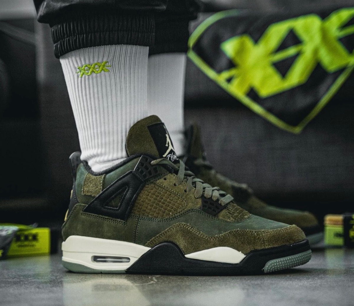 Nike Air Jordan 4 Retro SE Craft “Olive”が国内11月22日／12月2日