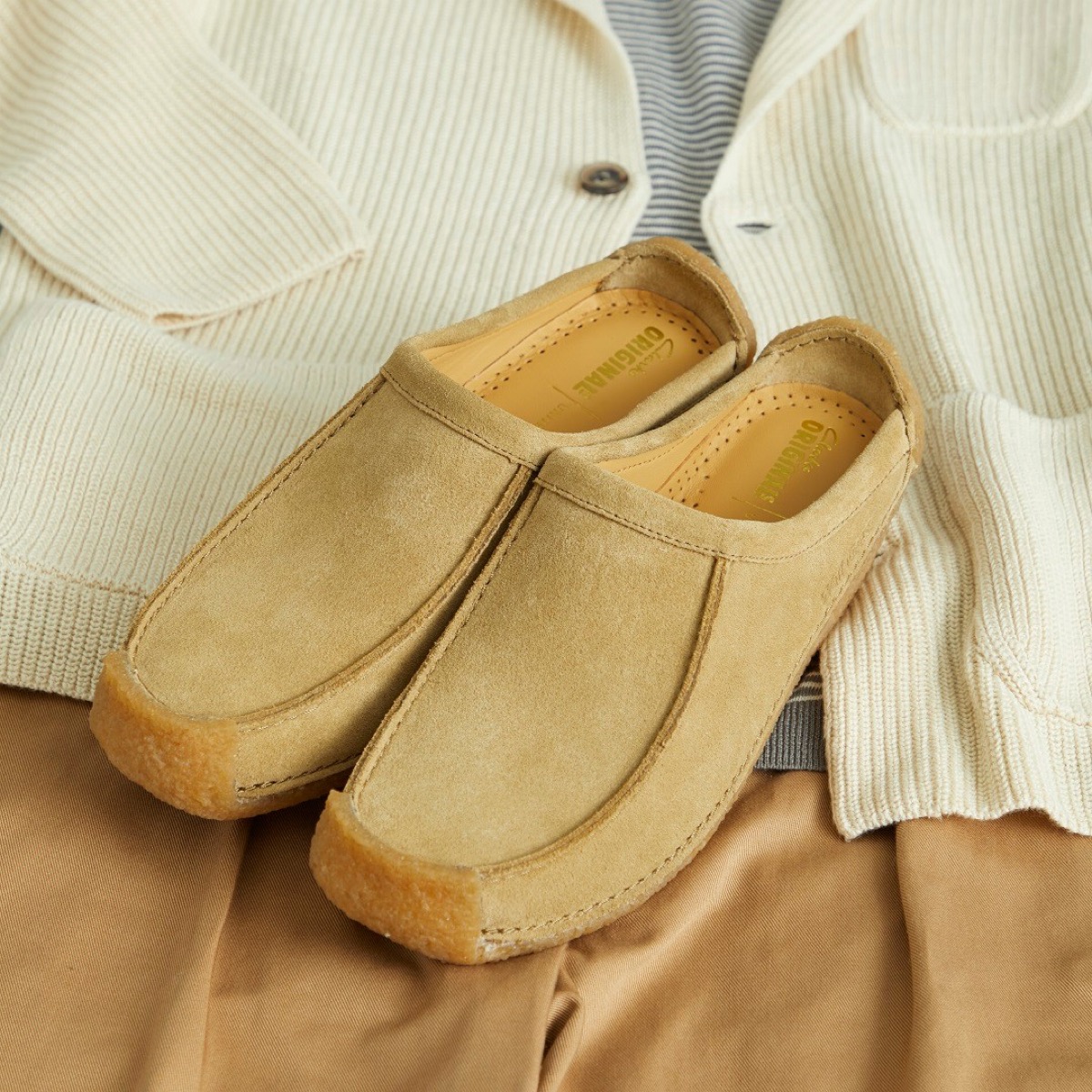 Clarks Originals® for UNITED ARROWS 別注ミュール『Natalie Mabel