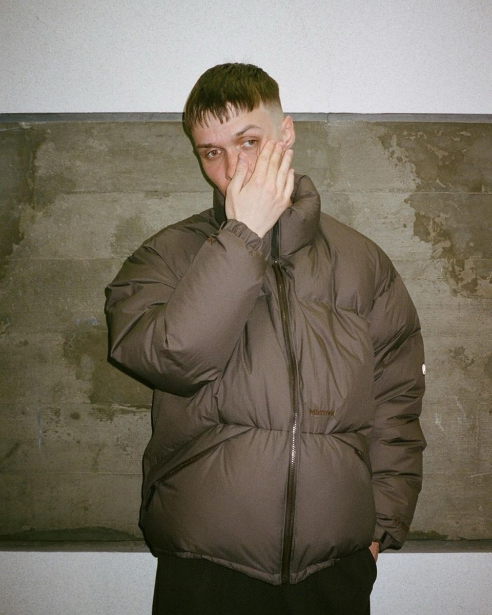 VAINL ARCHIVE x Marmot コラボダウンジャケットが国内11月1日より発売