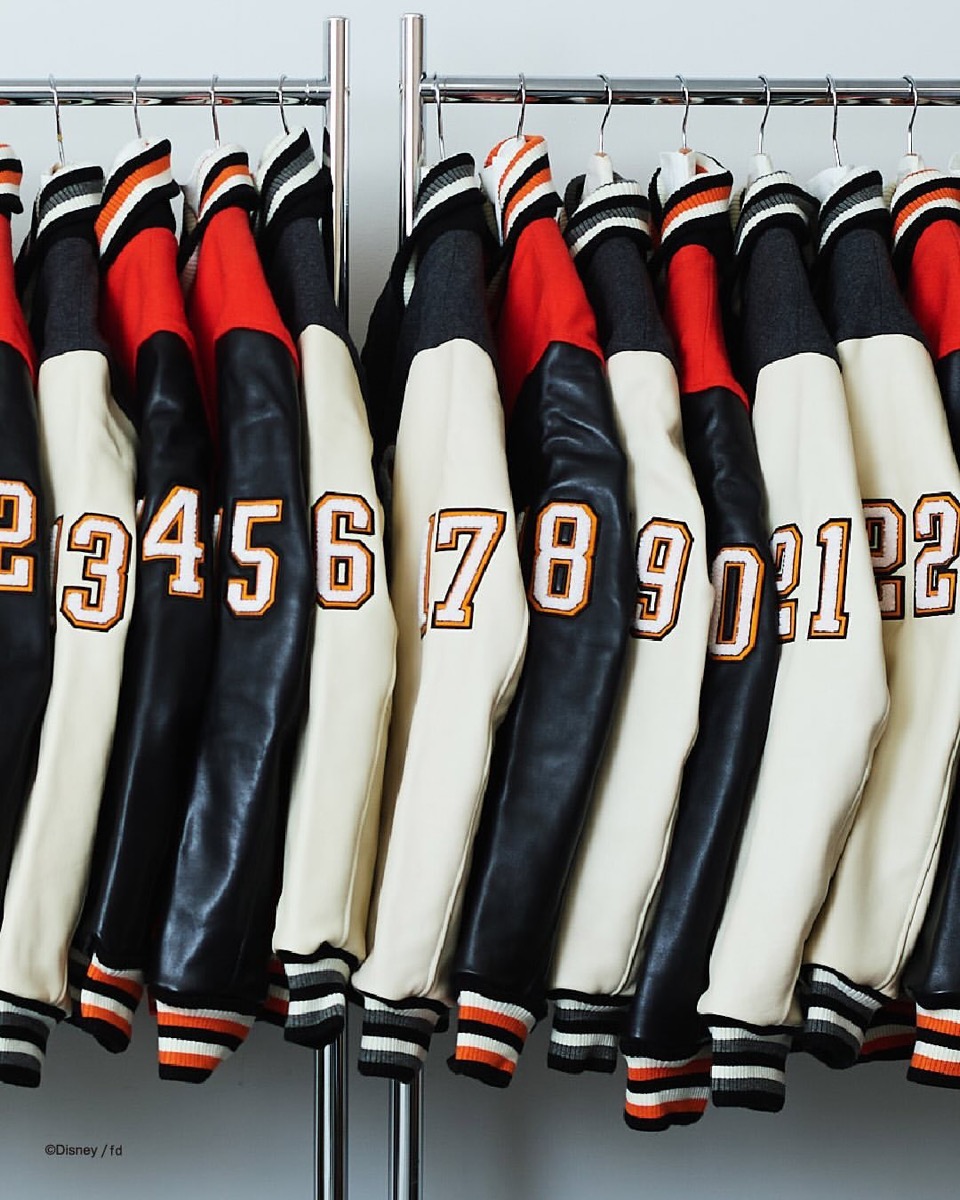 WIND AND SEA x Disney 32着限定スタジャンが国内1月1日より抽選販売