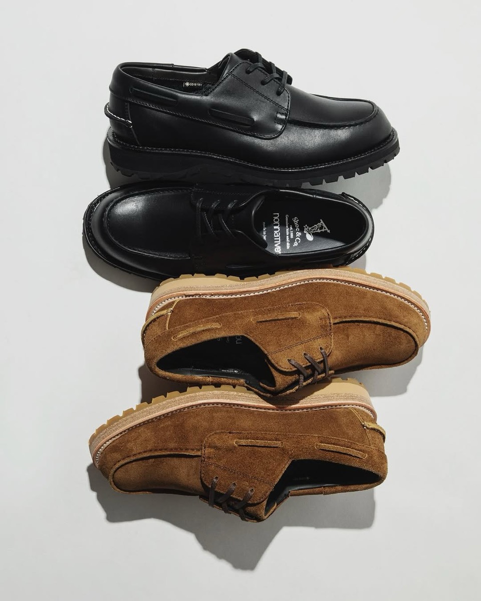 REGAL Shoe & Co. x nonnative 9年ぶりのコラボシューズが国内7月5日