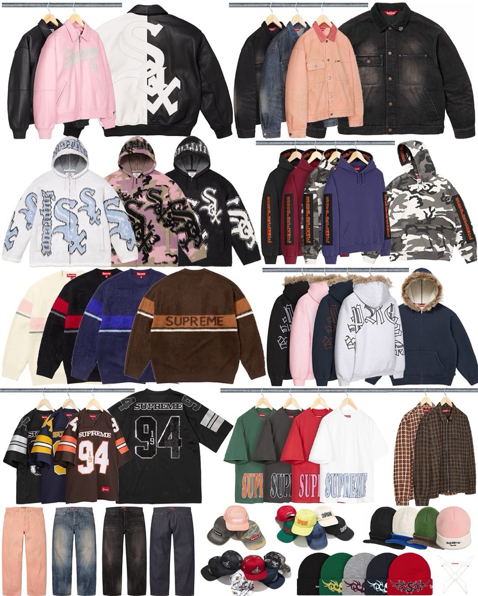 Supreme 25FW Week5 が国内9月27日に発売【全商品一覧 価格など