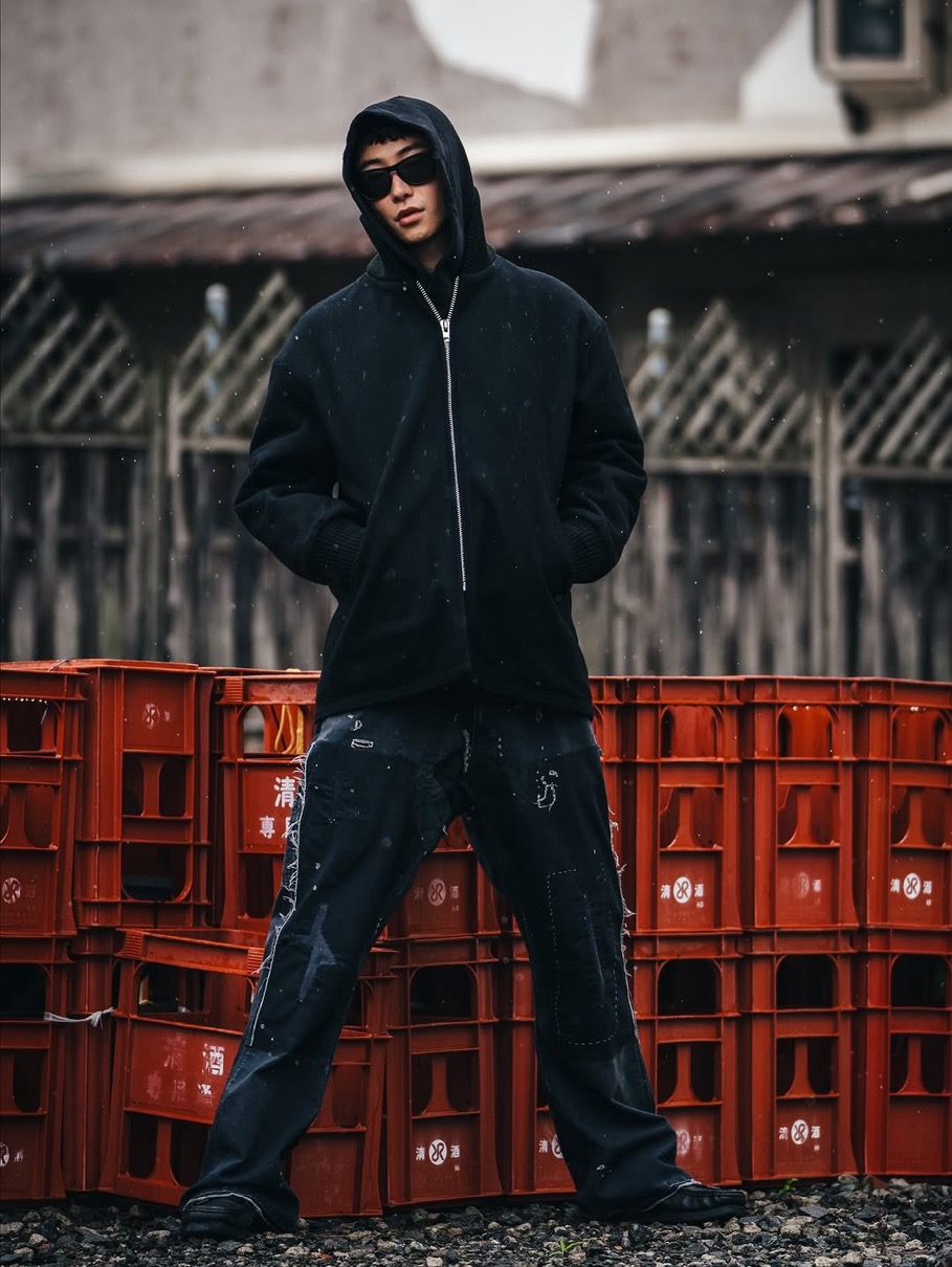 ☆BABYL ☆BATTLE LONG JACKET XLサイズ 新品 BABYL BATTLE LONG