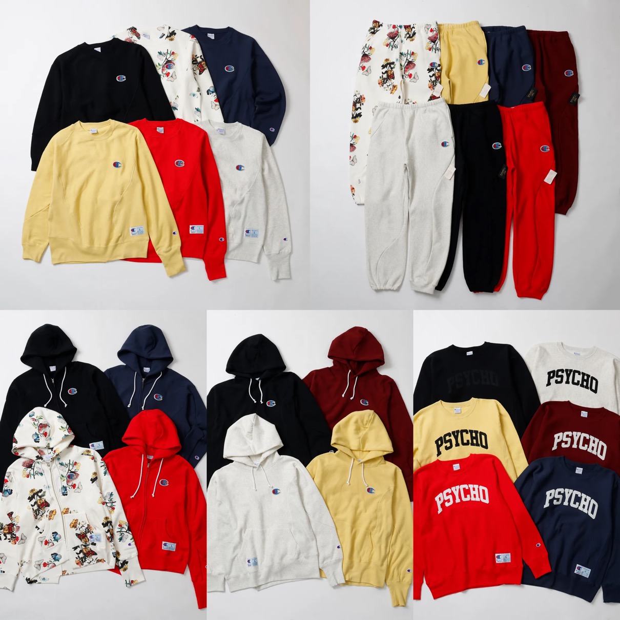 UNDERCOVER x Champion コラボコレクション第2弾が国内10月29日／11月1
