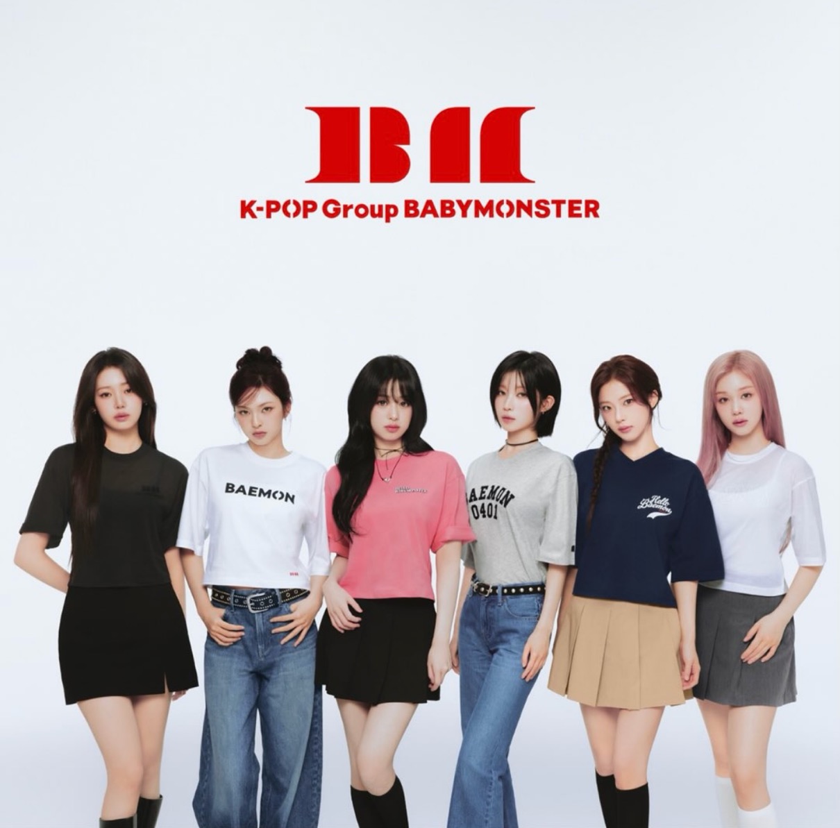 UNIQLO UT x BABYMONSTER コラボTシャツコレクションが国内2月20日より