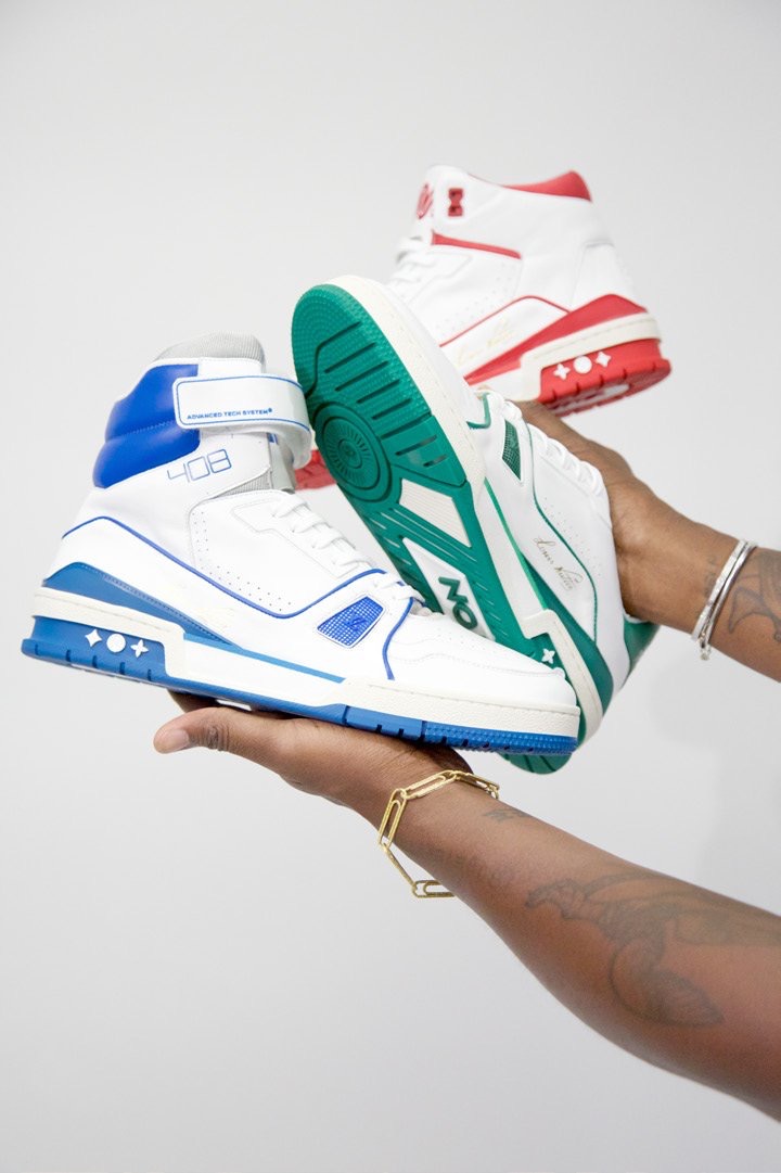 Louis Vuitton】ヴァージルアブローデザインの新型スニーカーが公開