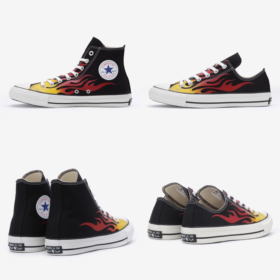 CONVERSE】ファイヤーパターンのALL STAR 100 IGNT OX/HIが7月23日に