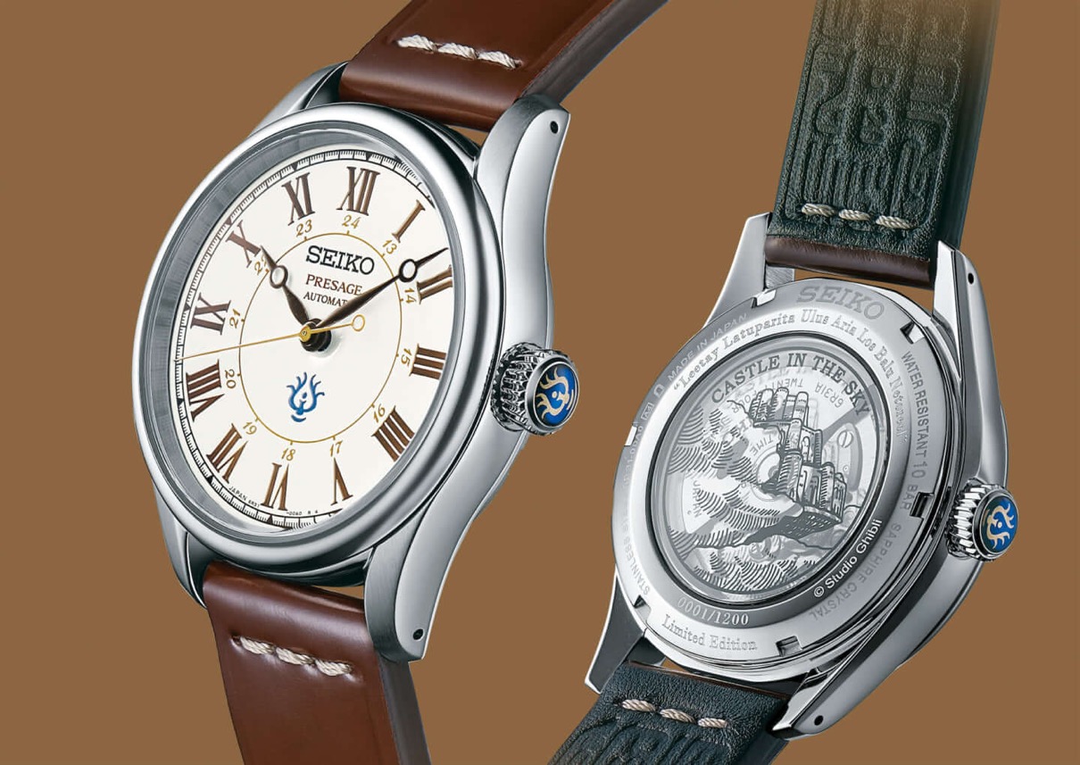 SEIKO × 天空の城ラピュタ】1,200本限定のコラボ腕時計が7月23日に発売