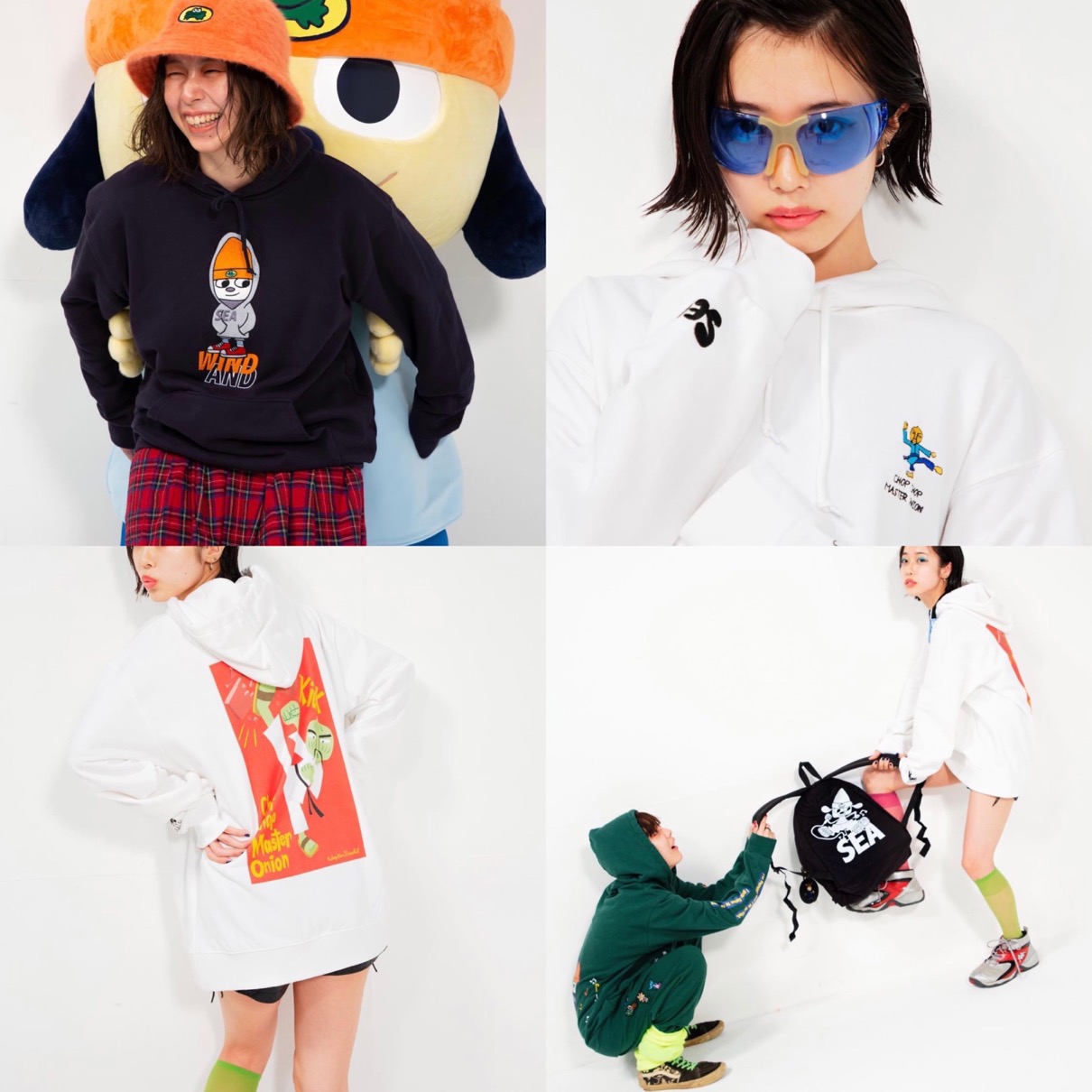 パラッパラッパー × WIND AND SEA】コラボコレクション第2弾が11月27日